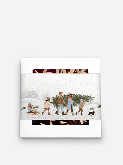 Schokobox Unsere Familie im Winter