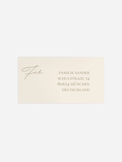 Empfängeraufkleber Weihnachten Picture You