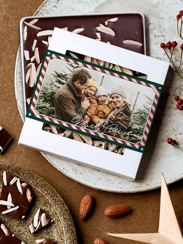 Schokobox Santas Postcard