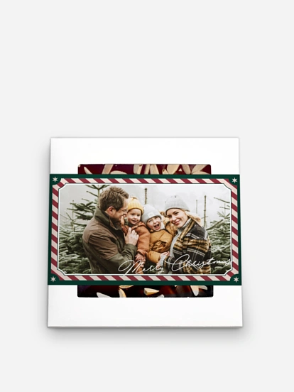 Schokobox Santas Postcard