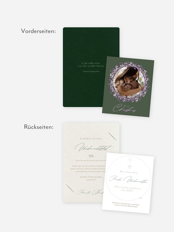 Weihnachtskarte Gentle Christmas
