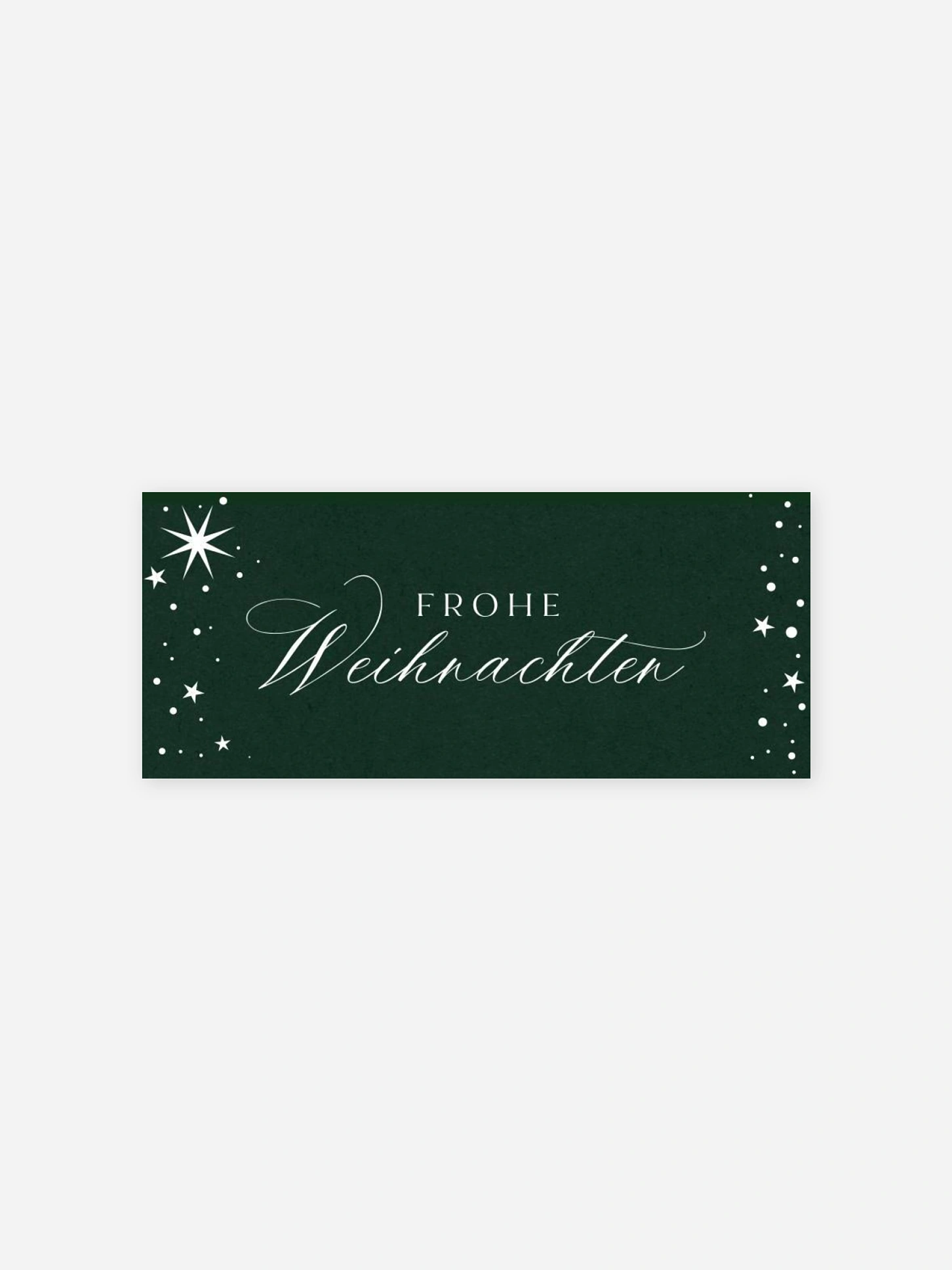 Geschenkaufkleber Weihnachten Winterfunkeln