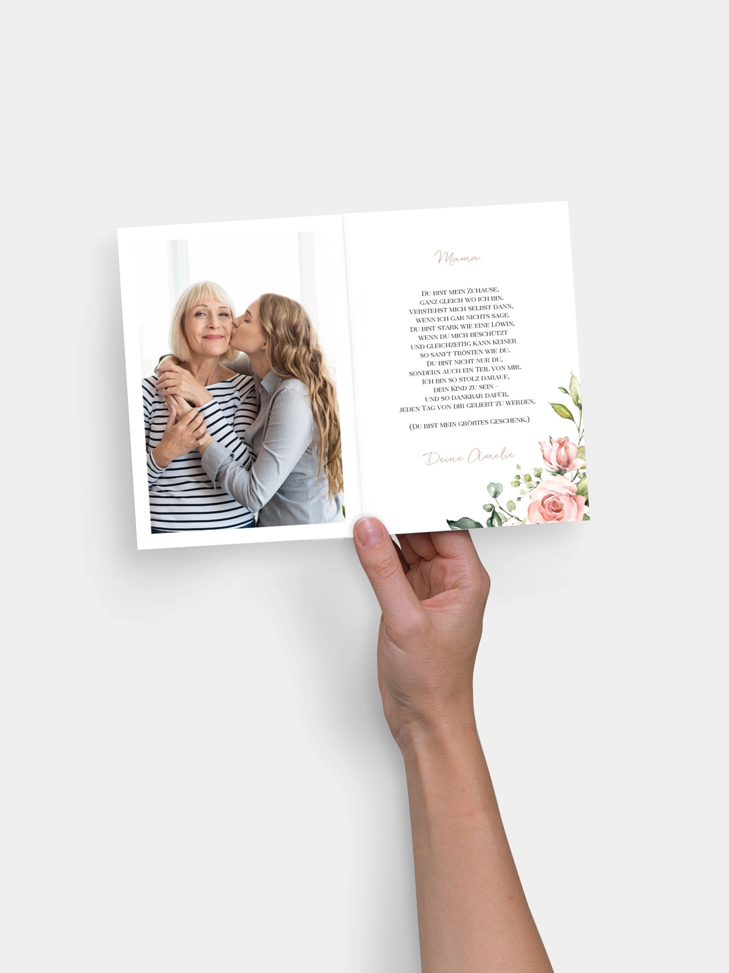 Grußkarte Soft Florals