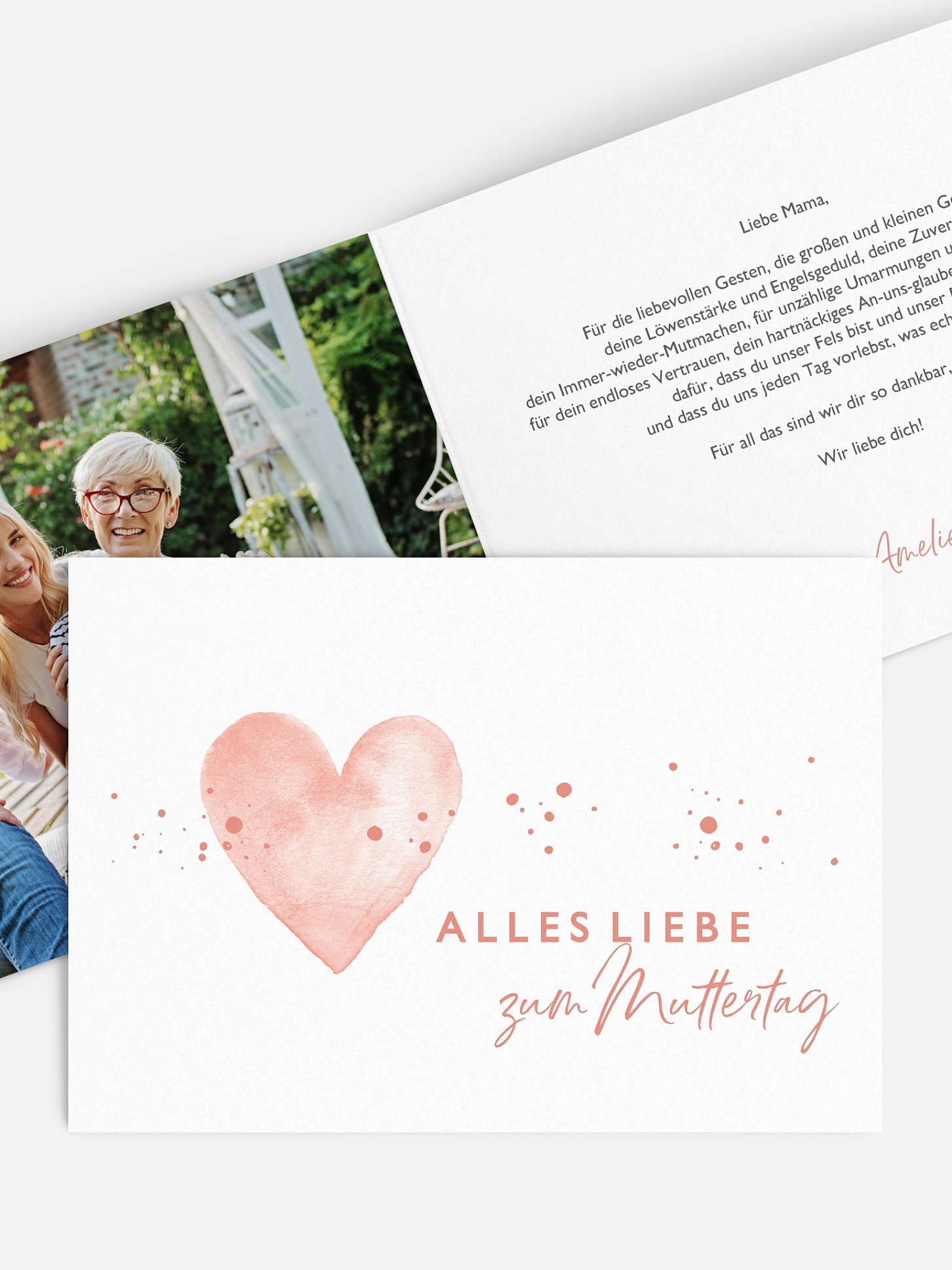 Grußkarte Herzensmoment