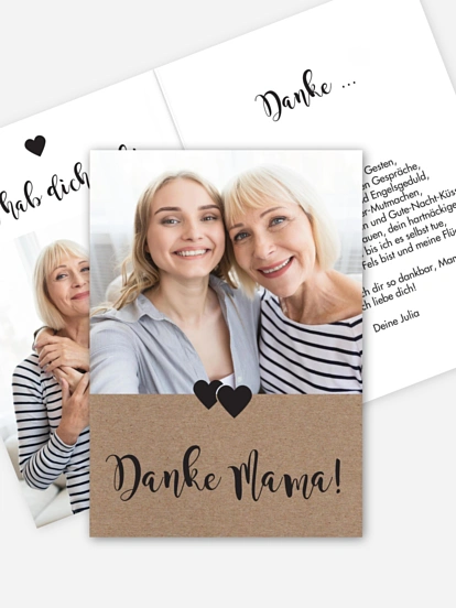 Karte zum Muttertag Piktogramm