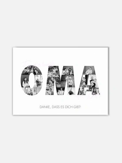 Poster Muttertag Bilder für Oma