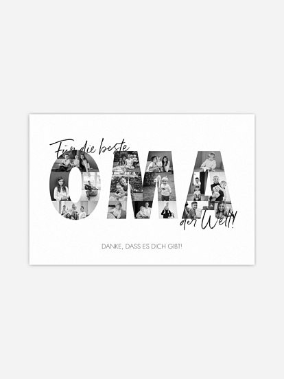 Poster Muttertag Bilder für Oma