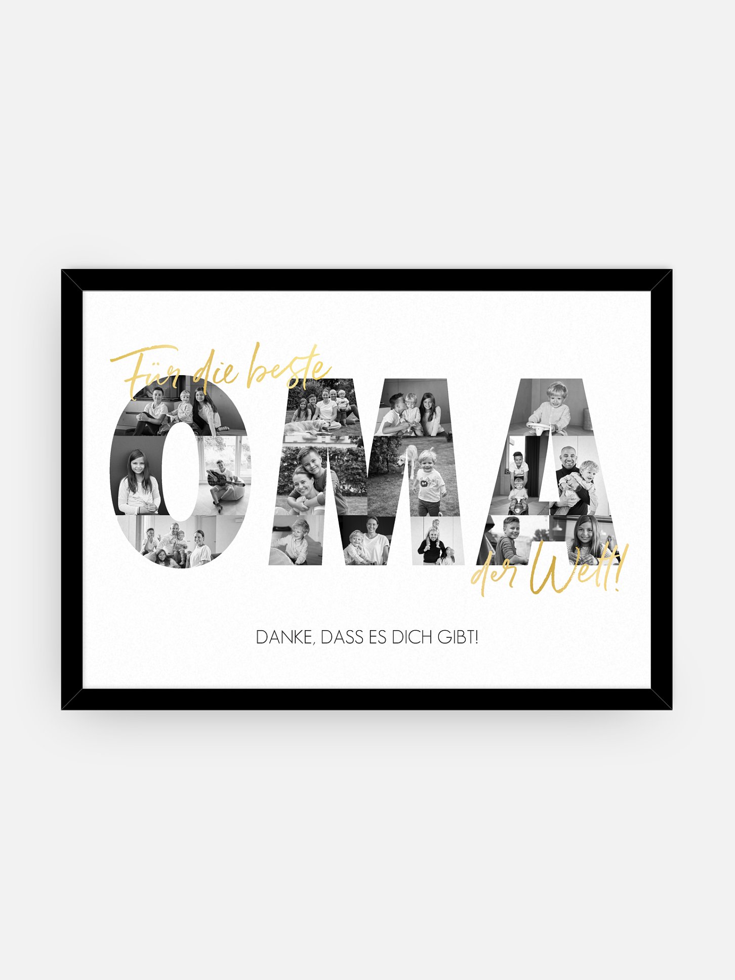 Wandbild Muttertag Bilder für Oma
