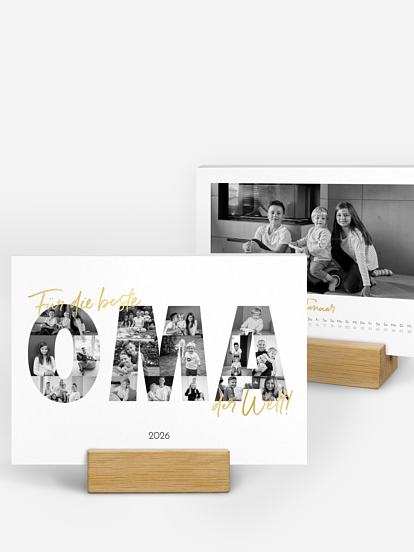 Tischkalender Bilder für Oma