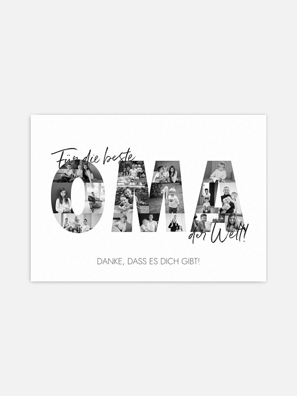 Poster Bilder für Oma
