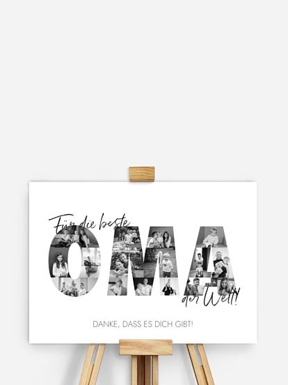 Poster Bilder für Oma
