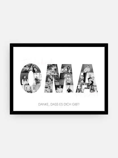 Poster Bilder für Oma