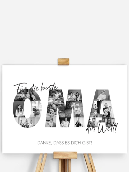 Poster Bilder für Oma