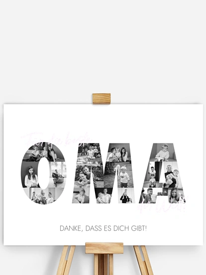 Poster Bilder für Oma