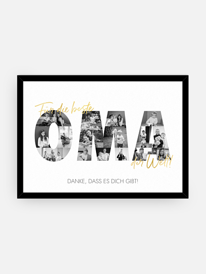 Poster Bilder für Oma