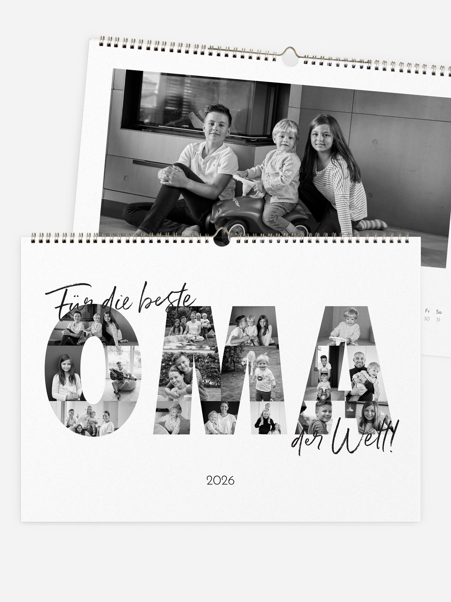 Wandkalender Bilder für Oma