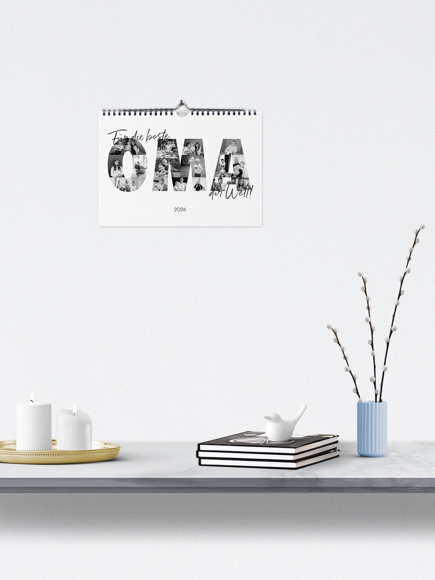 Wandkalender Bilder für Oma