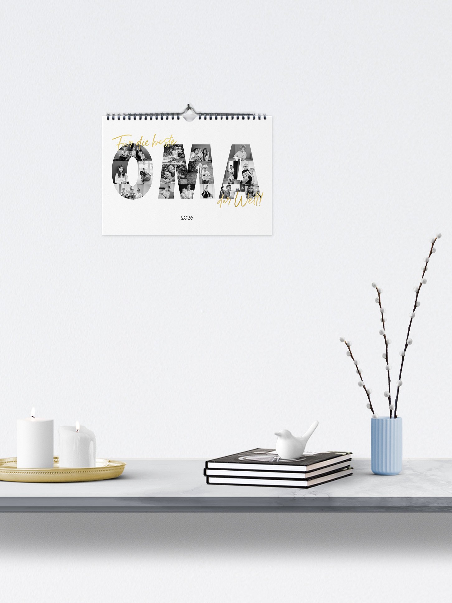 Wandkalender Bilder für Oma