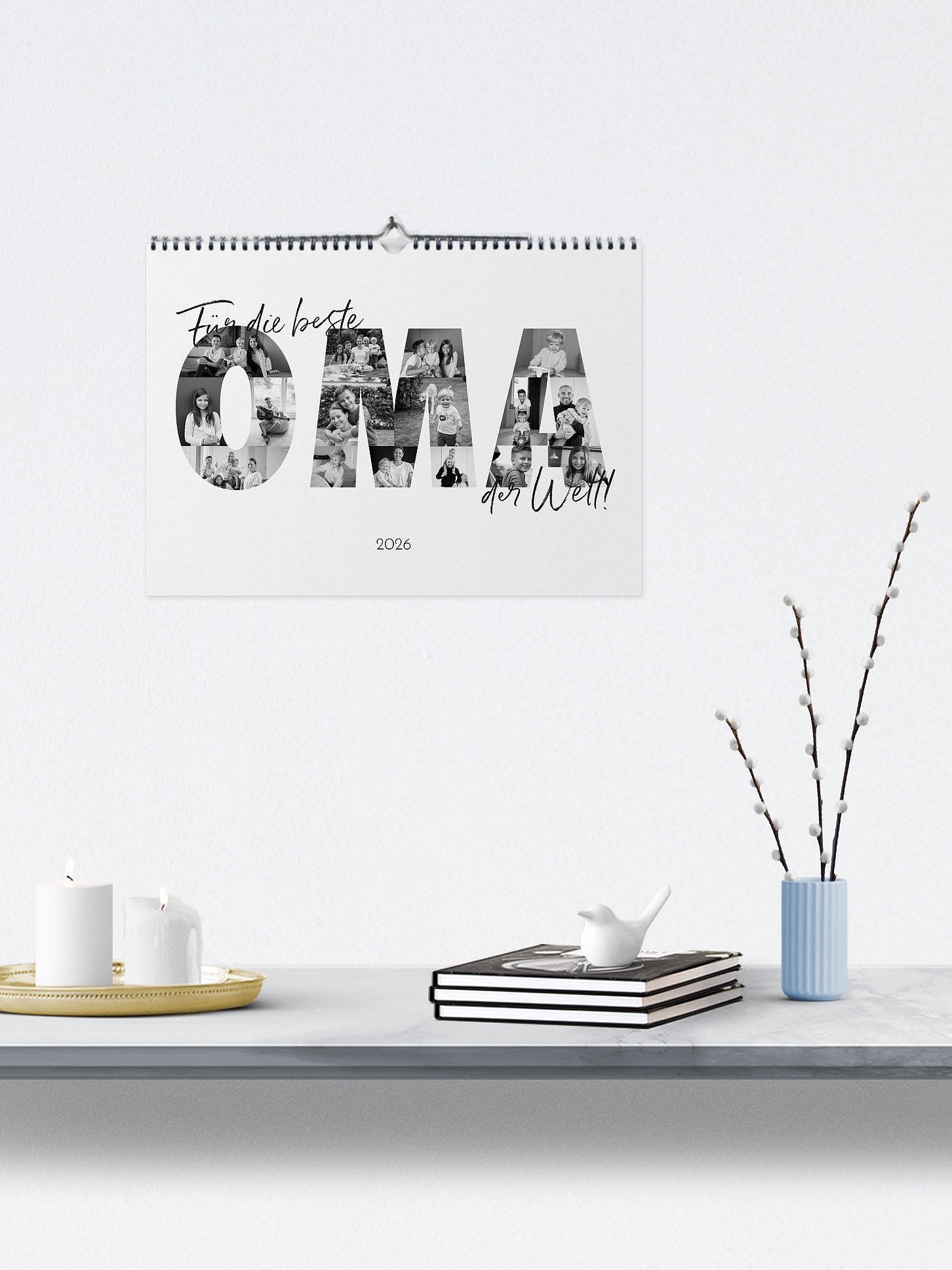 Wandkalender Bilder für Oma