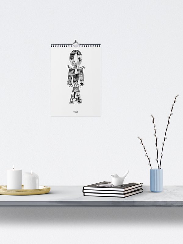 Wandkalender Bilder für Oma