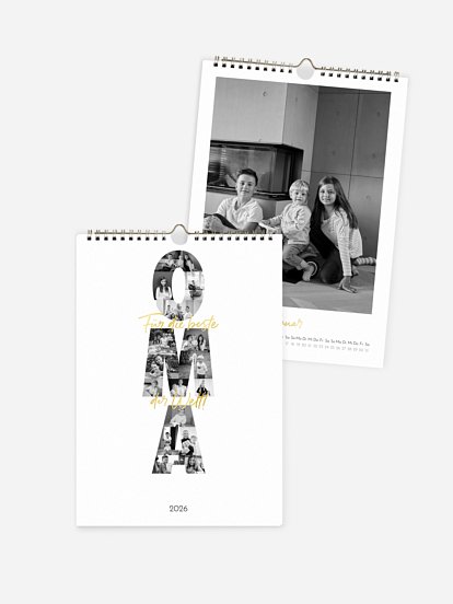 Wandkalender Bilder für Oma