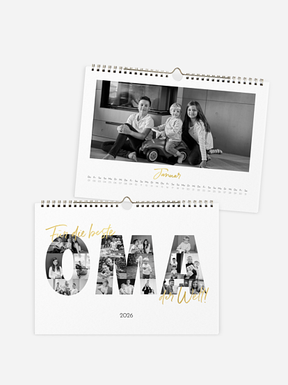 Wandkalender Bilder für Oma