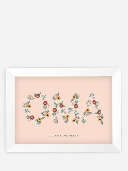 Wandbild Muttertag Oma