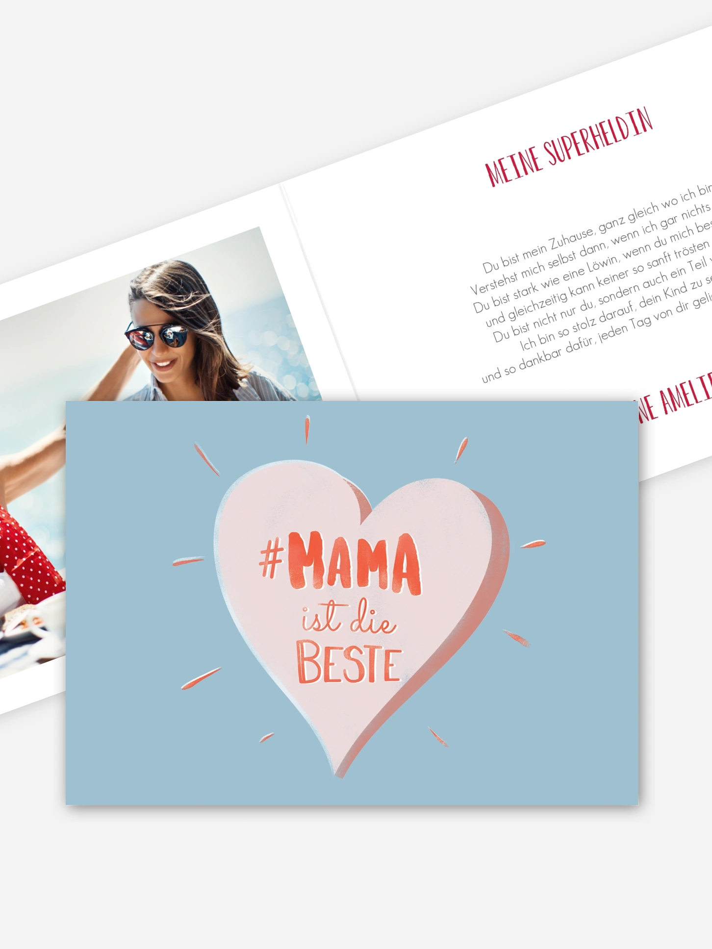 Grußkarte Beste Mama