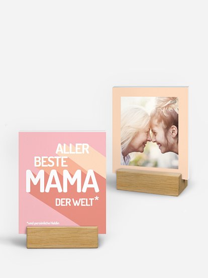 Fotohalter Geschenkbox Retro