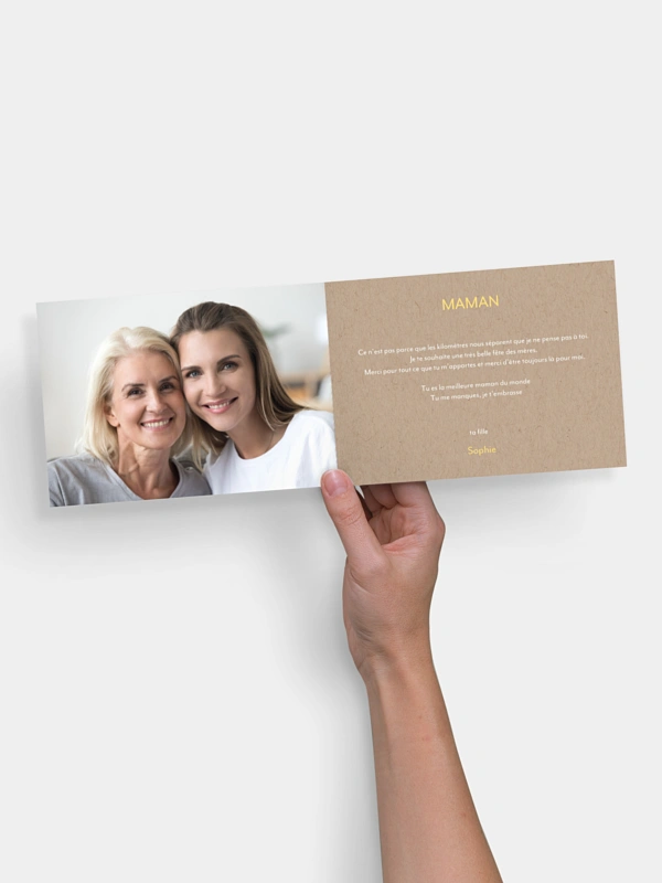 Carte de correspondance Superstar