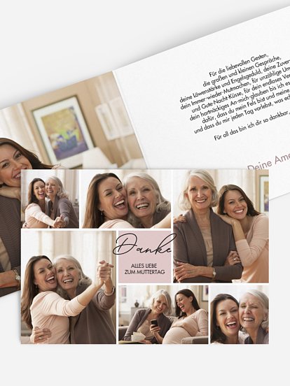 Karte zum Muttertag Lasting Memories
