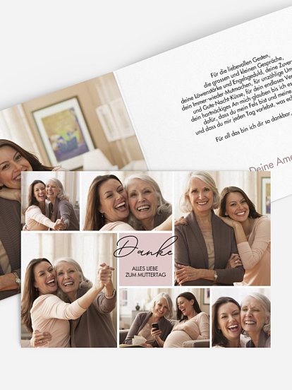 Karte zum Muttertag Lasting Memories