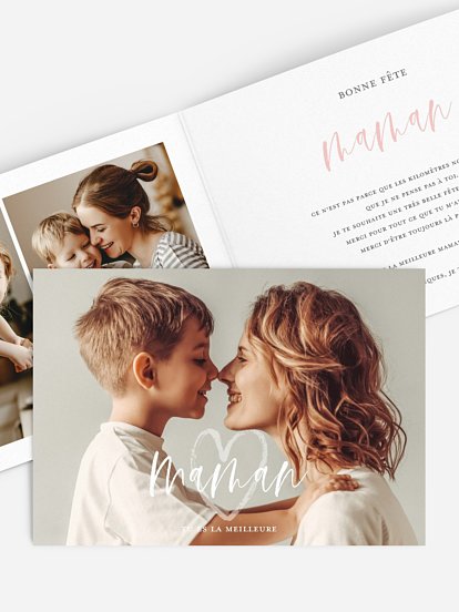 Carte fête des mères Cocon