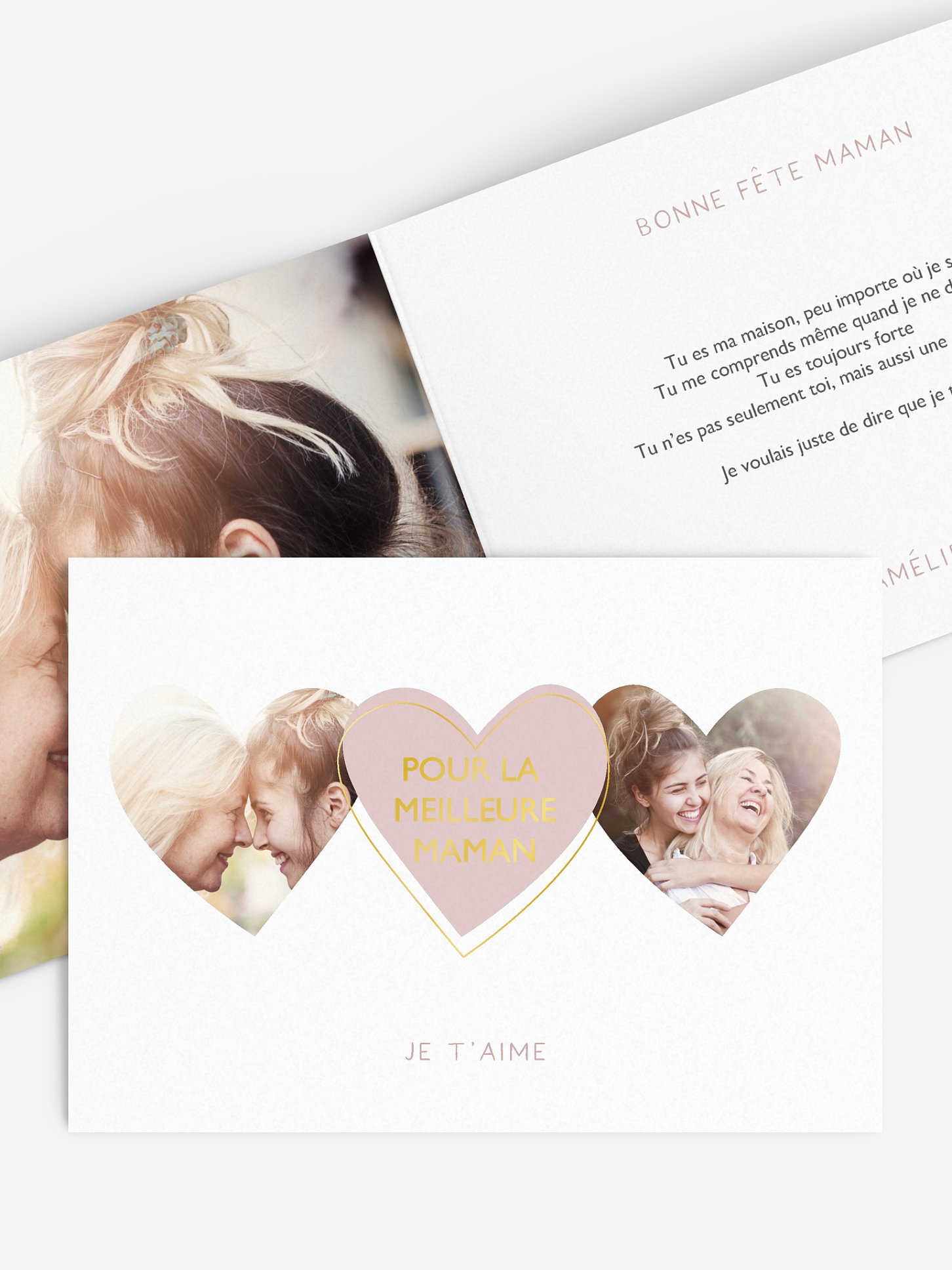 Carte fête des mères Pour maman