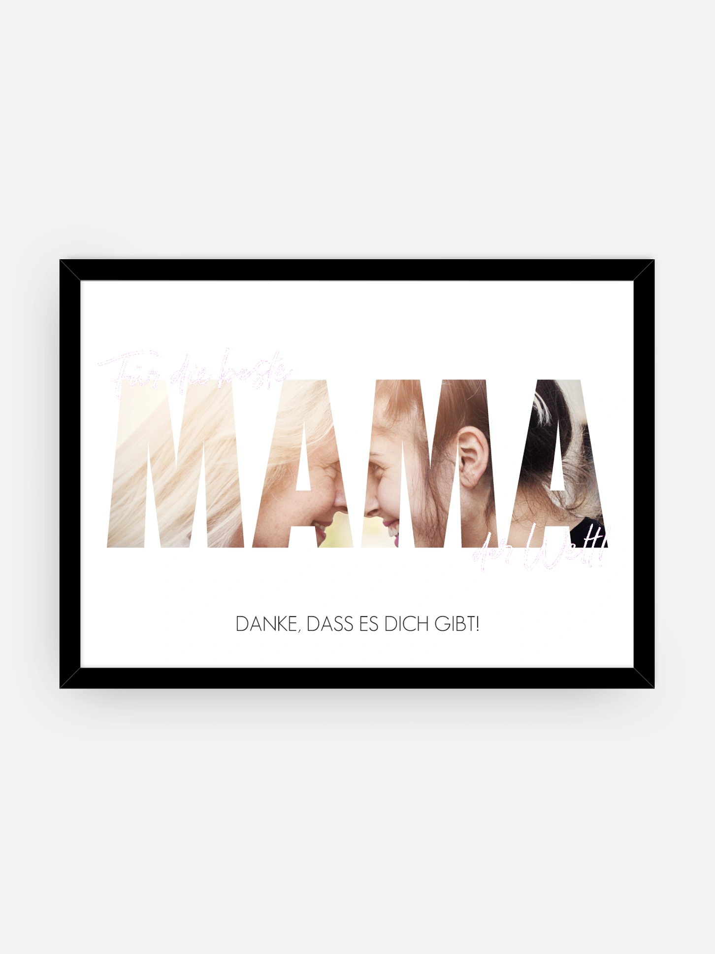Wandbild Muttertag Bild für Mama