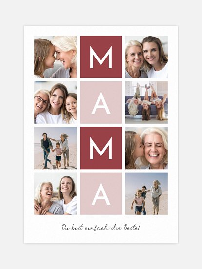 Poster Buchstabensalat