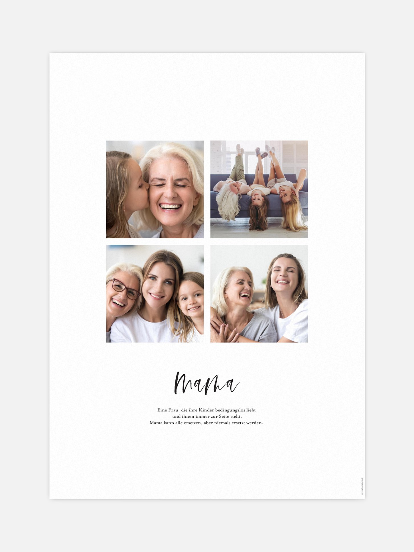 Poster Muttertag Funkelstern