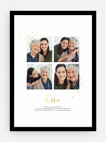 Poster Muttertag Funkelstern