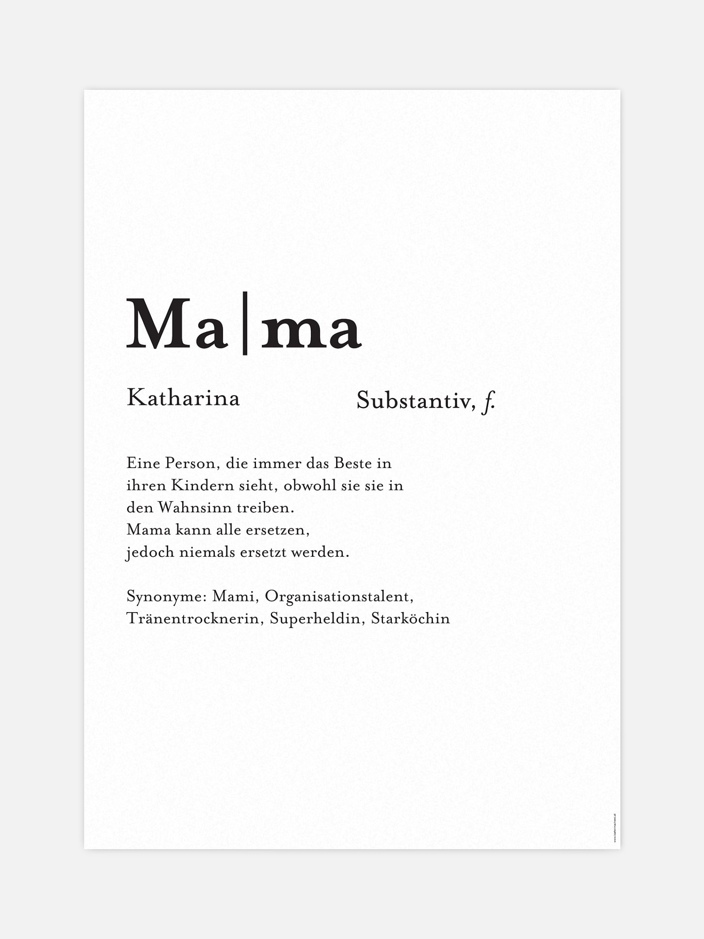 Poster Muttertag Meanings