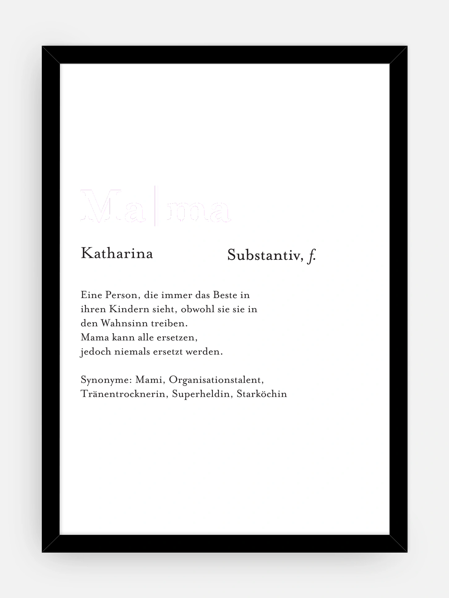 Poster Muttertag Meanings