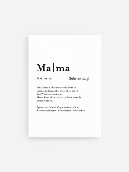 Poster Muttertag Meanings