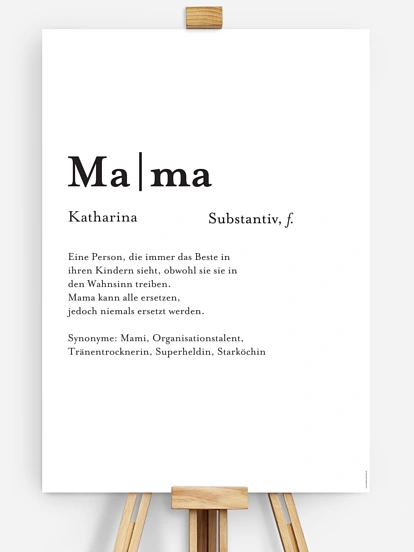 Poster Muttertag Meanings