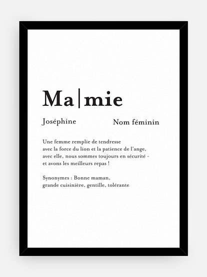 Affiche fête des mères Définition