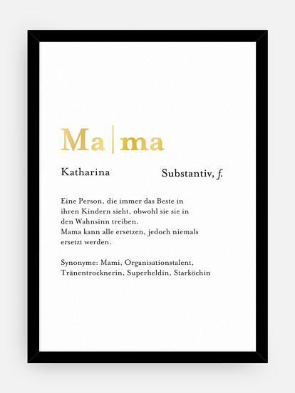 Poster Muttertag Meanings