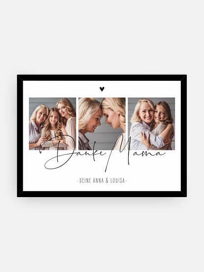 Poster Muttertag Glücksfotos