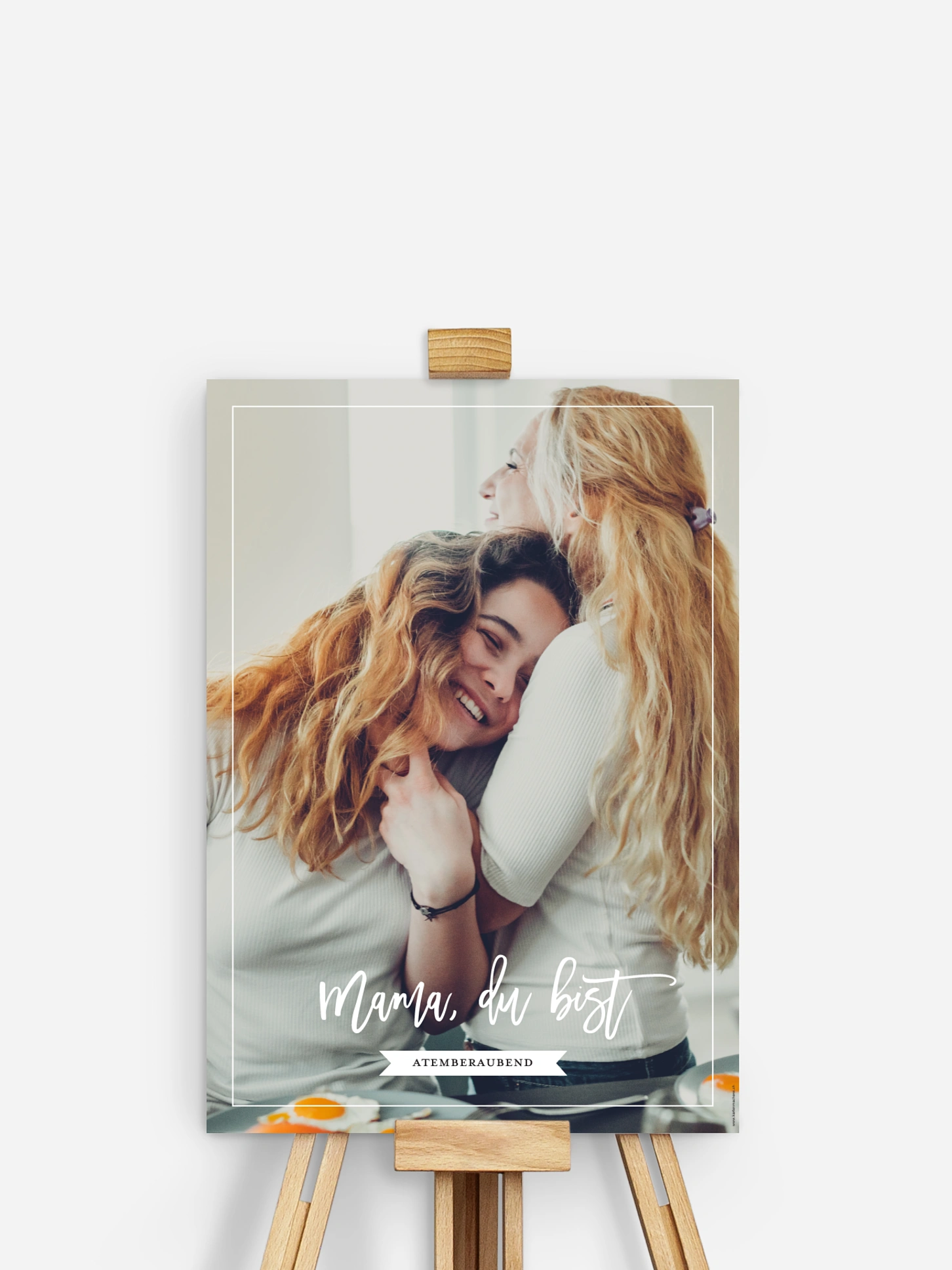 Poster Muttertag Du bist...