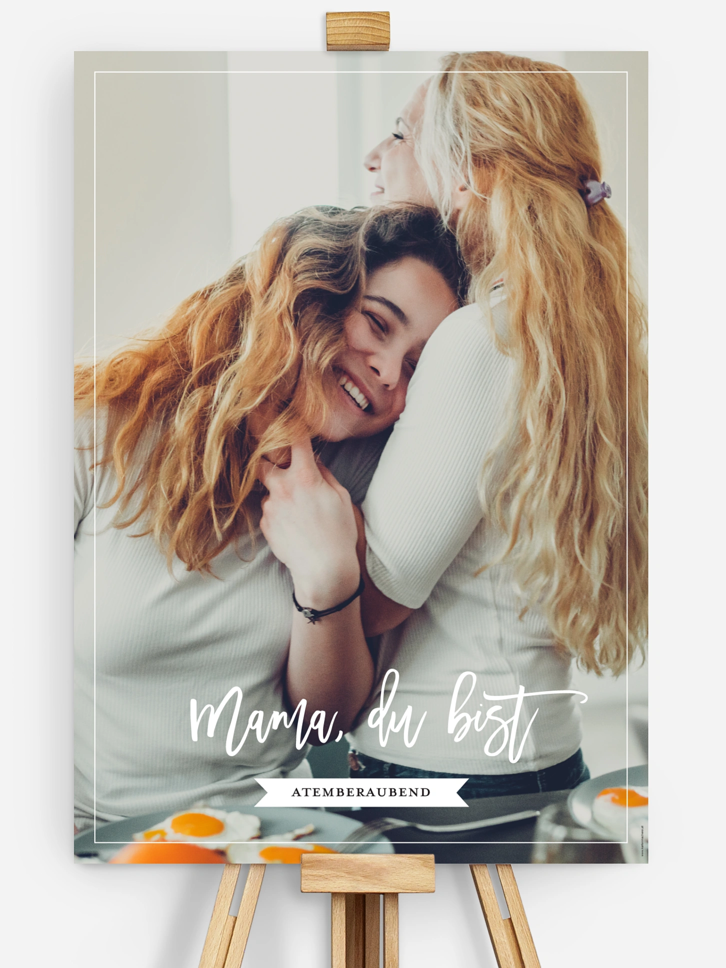 Poster Muttertag Du bist...
