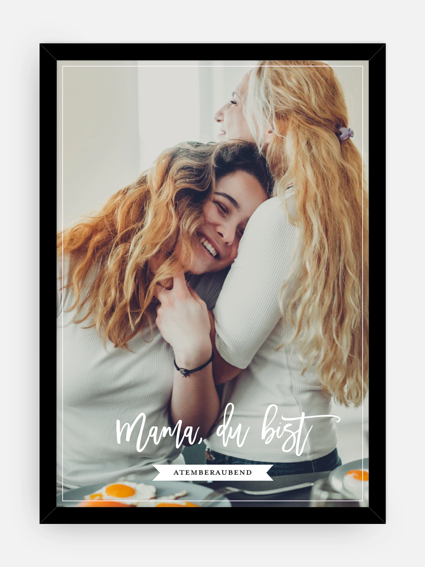 Poster Muttertag Du bist...