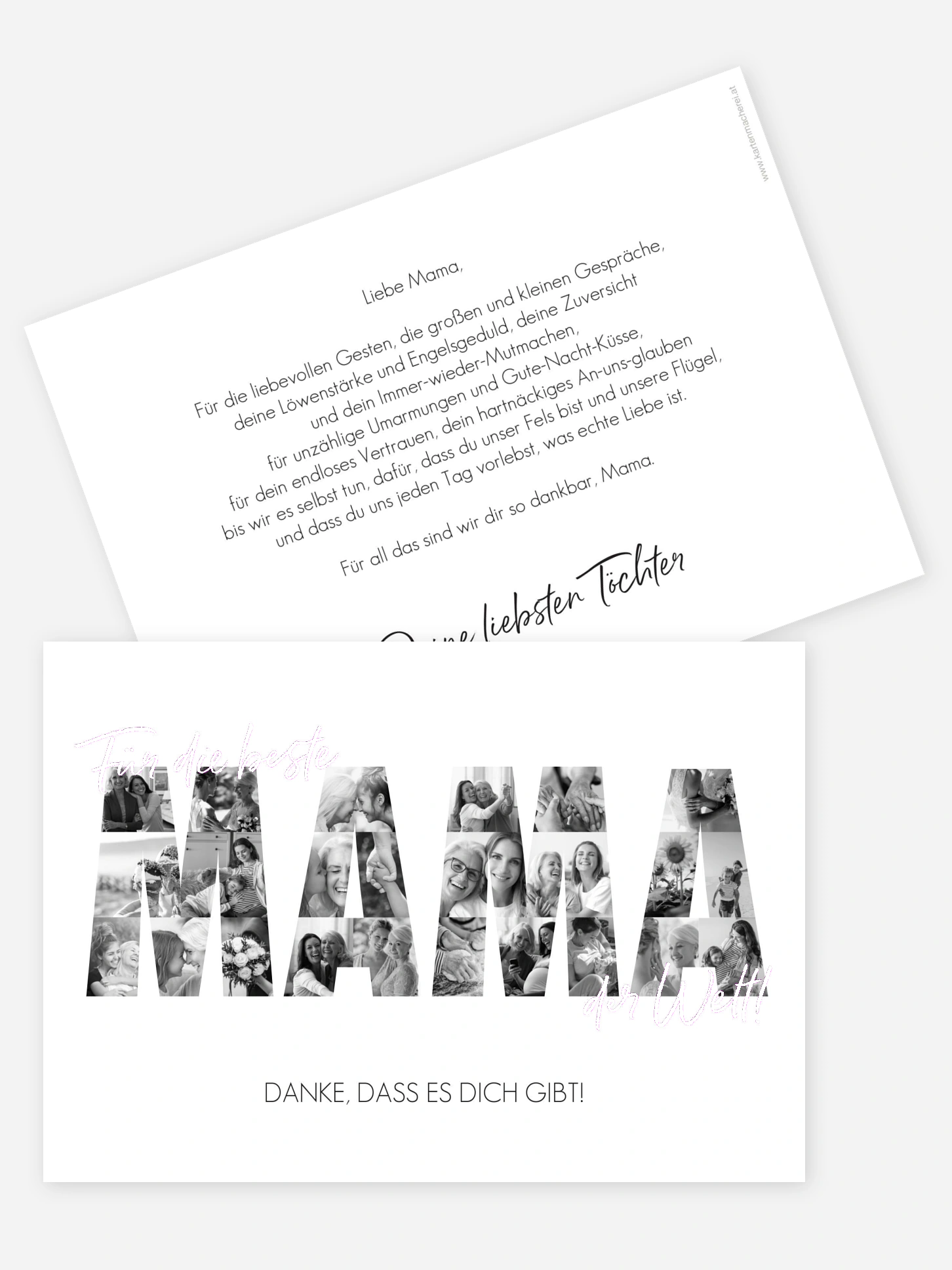 Karte zum Muttertag Bilder für Mama