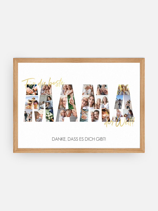 Poster Muttertag Bilder für Mama